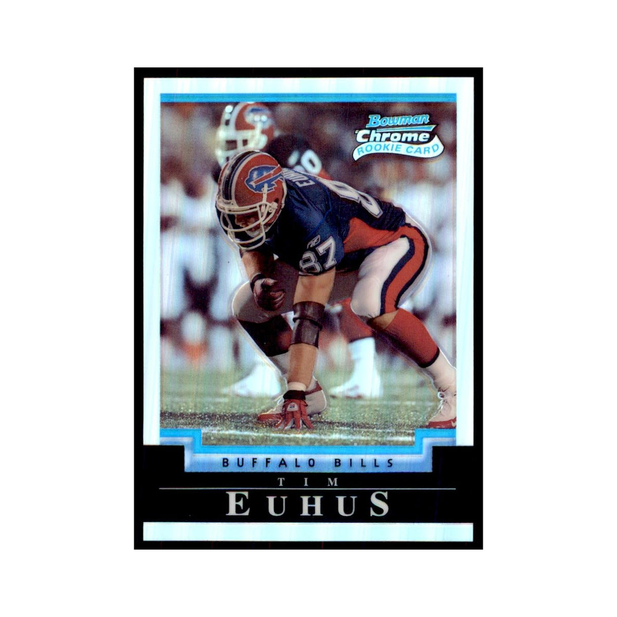 2004 Bowman Chrome Refractors Tim Euhus RC 354/500 Football Cards #189