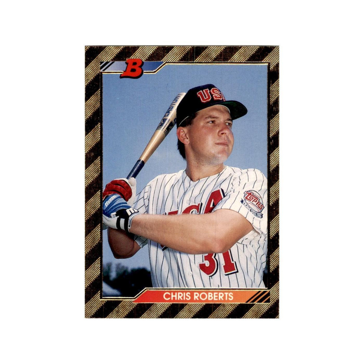 1992 Bowman Chris Roberts Baseball Cards #569
