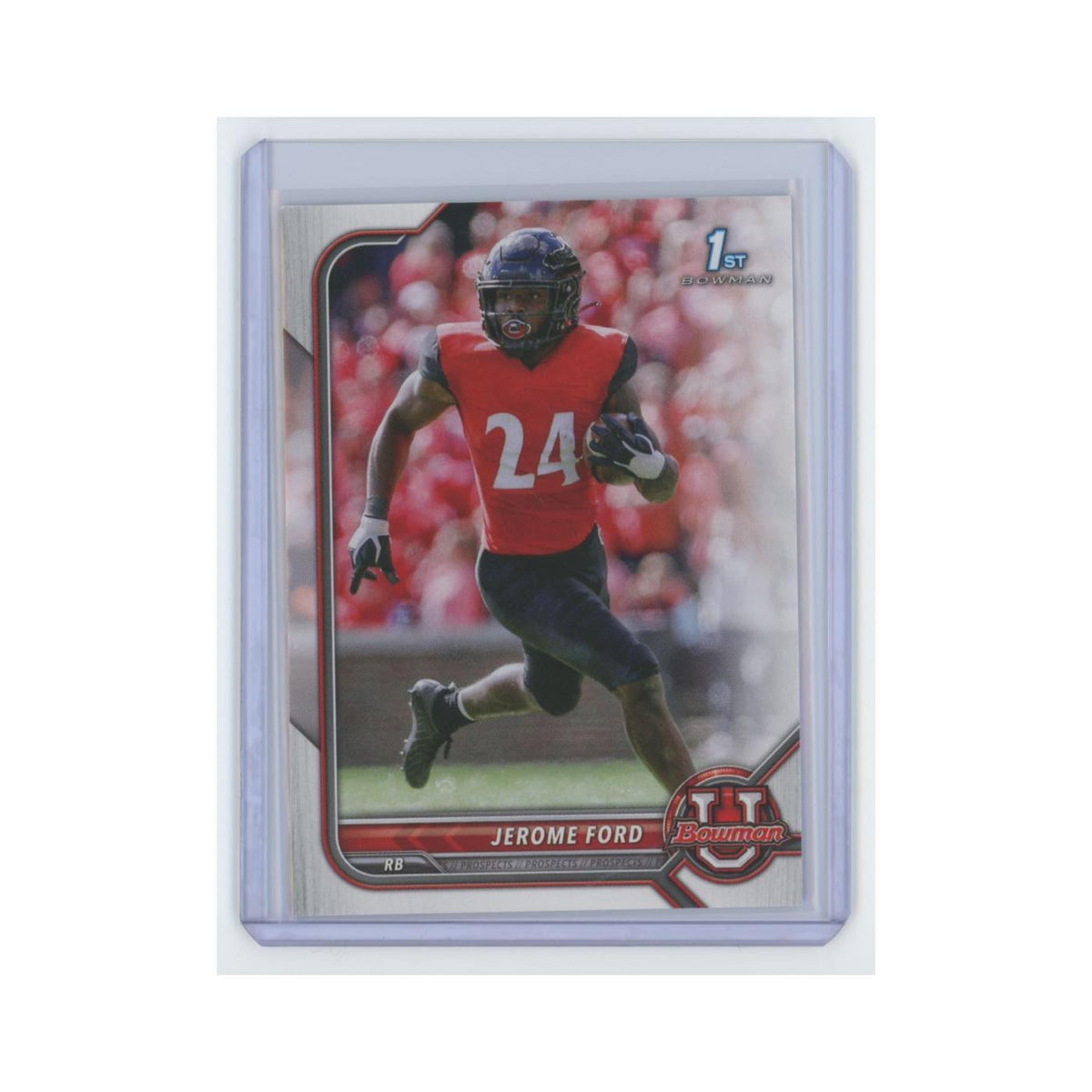 Jerome Ford 2021 Bowman University #71 Cincinnati Bearcats Football Card NM