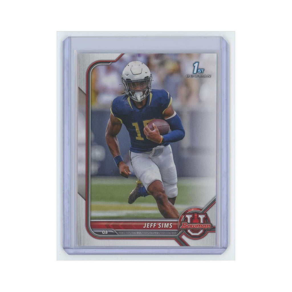 Jeff Sims 2021 Bowman University #44 Georgia Tech Yellow Jackets NM