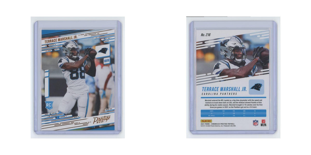 Terrace Marshall Jr. Rookie 2021 Panini Chronicles Prestige #216 Panthers NM