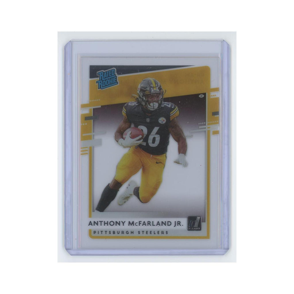Anthony McFarland Jr. Rookie 2020 Donruss Clearly #RR-AM Pittsburgh Steelers NM