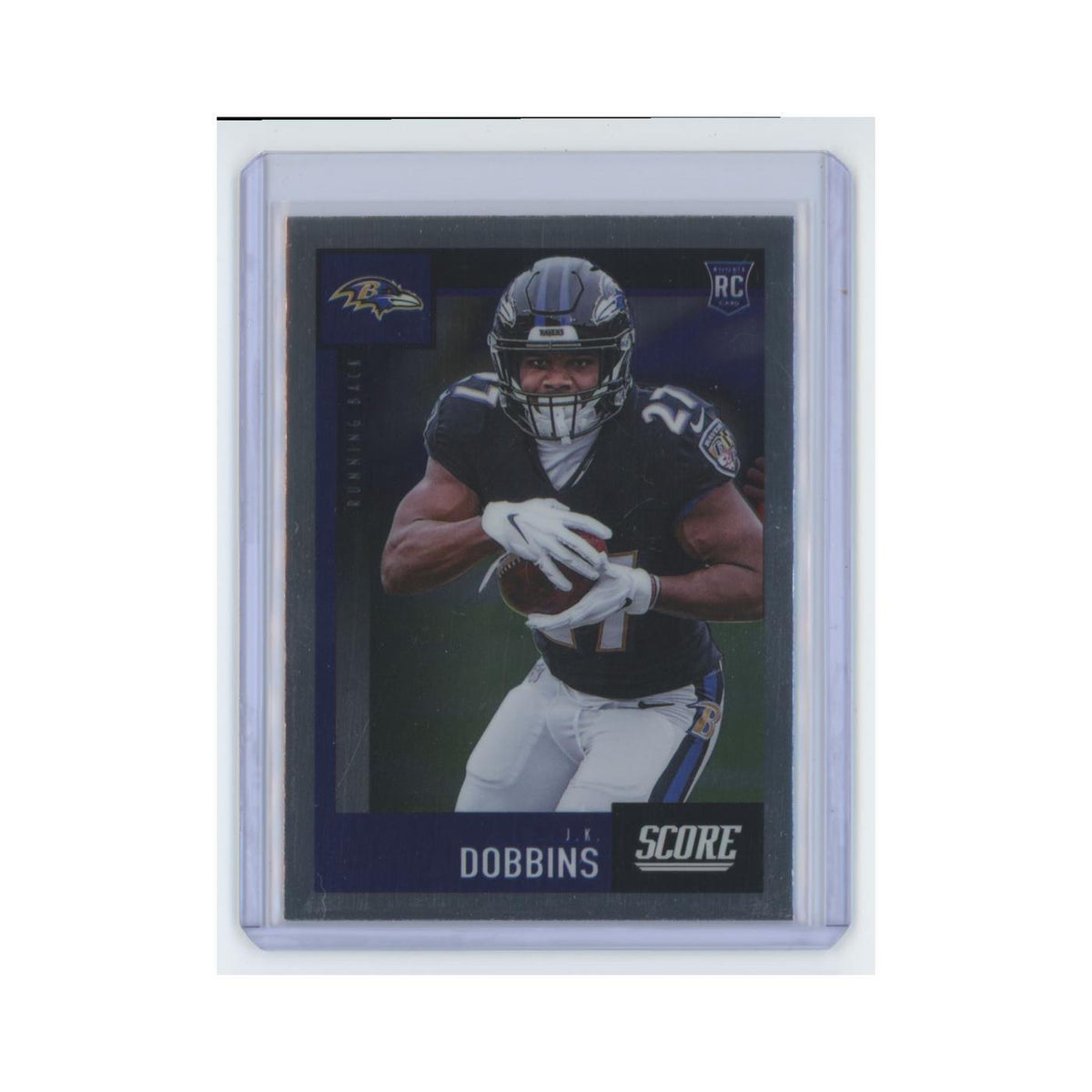 J.K. Dobbins Rookie 2020 Score #446 Baltimore Ravens Football Card NM