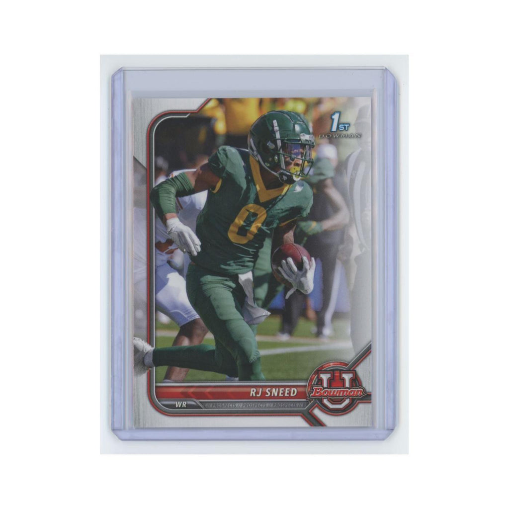 R.J. Sneed 2021 Bowman University #72 Baylor Bears Football Card NM