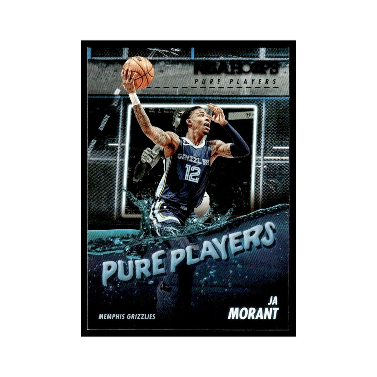 Ja Morant 2023 NBA Hoops #2 Memphis Grizzlies Basketball Card NM