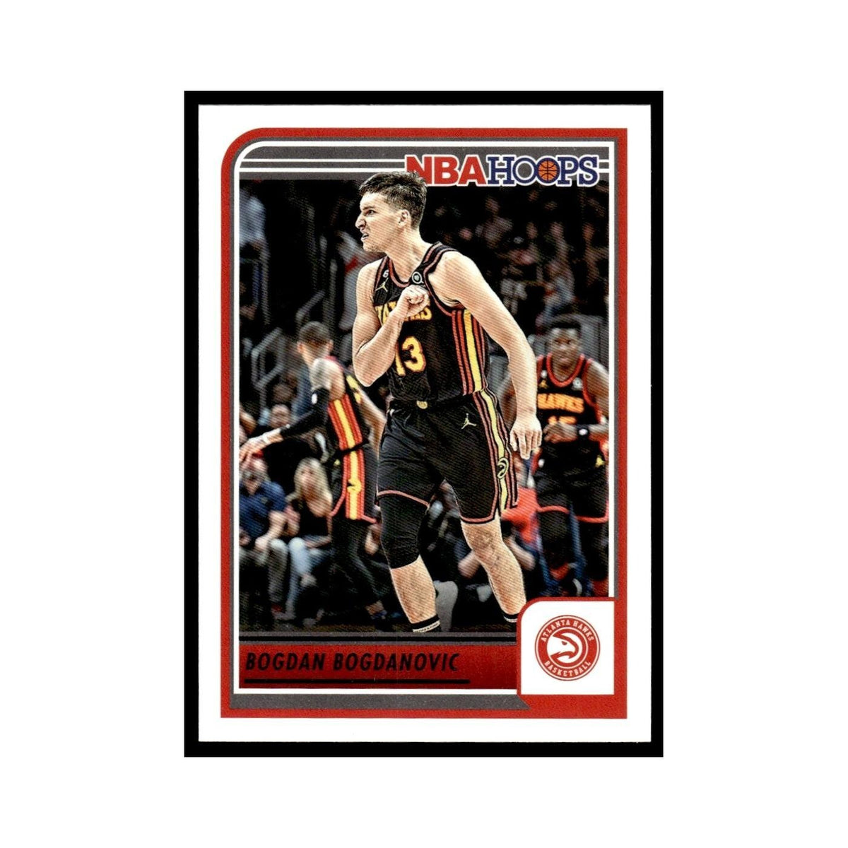 Bogdan Bogdanovic 2023 NBA Hoops #101 Atlanta Hawks Basketball Card NM