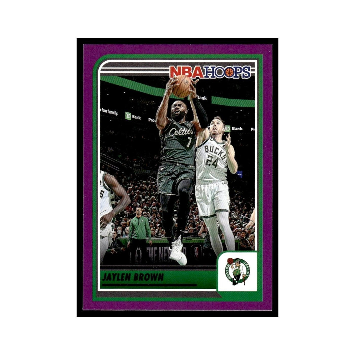 Jaylen Brown 2023 NBA Hoops #60 Boston Celtics Basketball Card NM