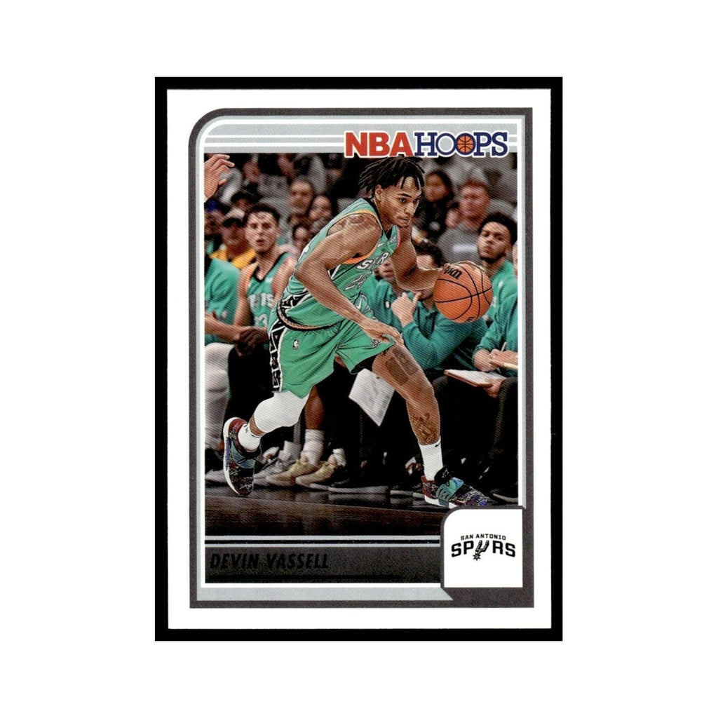 Devin Vassell 2023 NBA Hoops #177 San Antonio Spurs Basketball Card NM