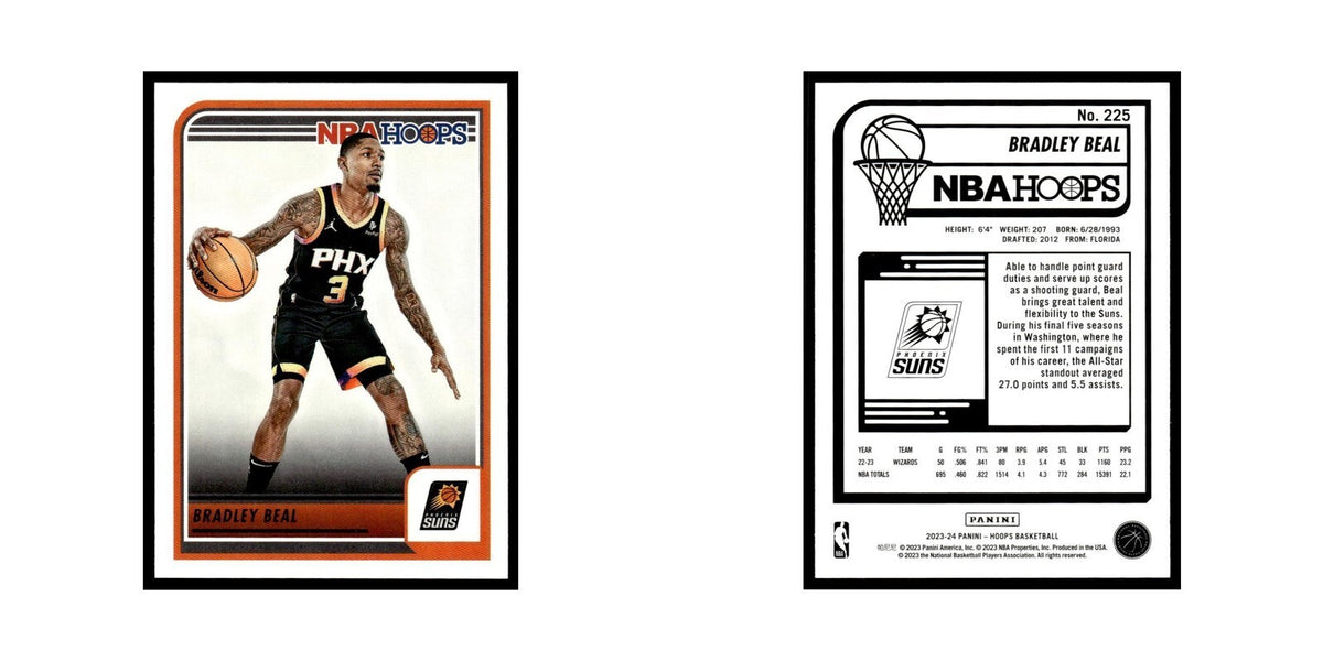 Bradley Beal 2023 NBA Hoops #225 Phoenix Suns Basketball Card NM