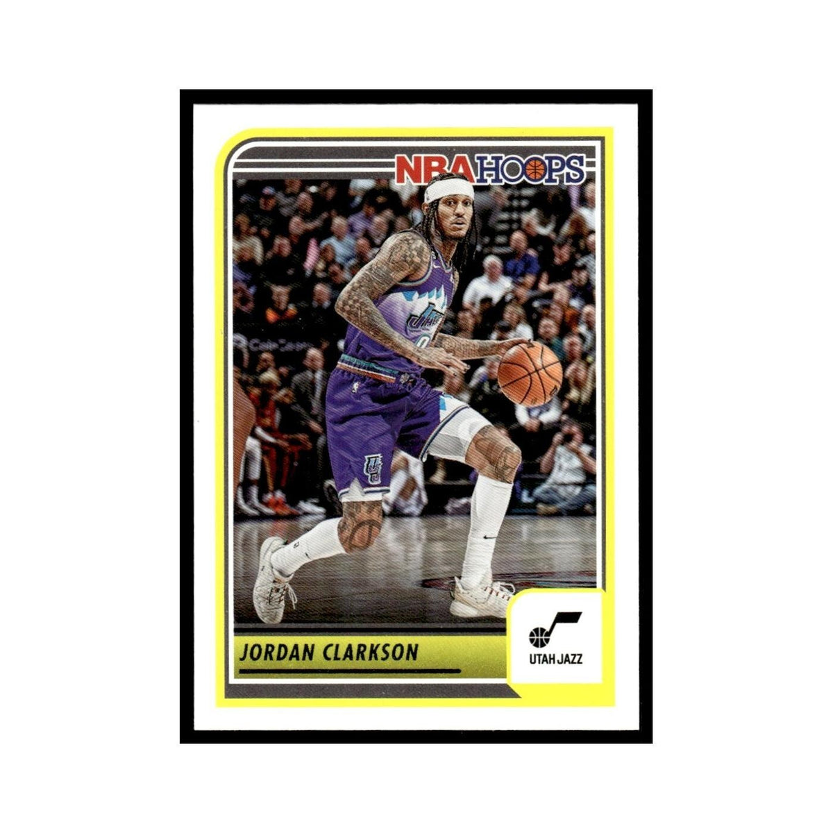 Jordan Clarkson 2023 NBA Hoops #176 Utah Jazz Basketball Card NM