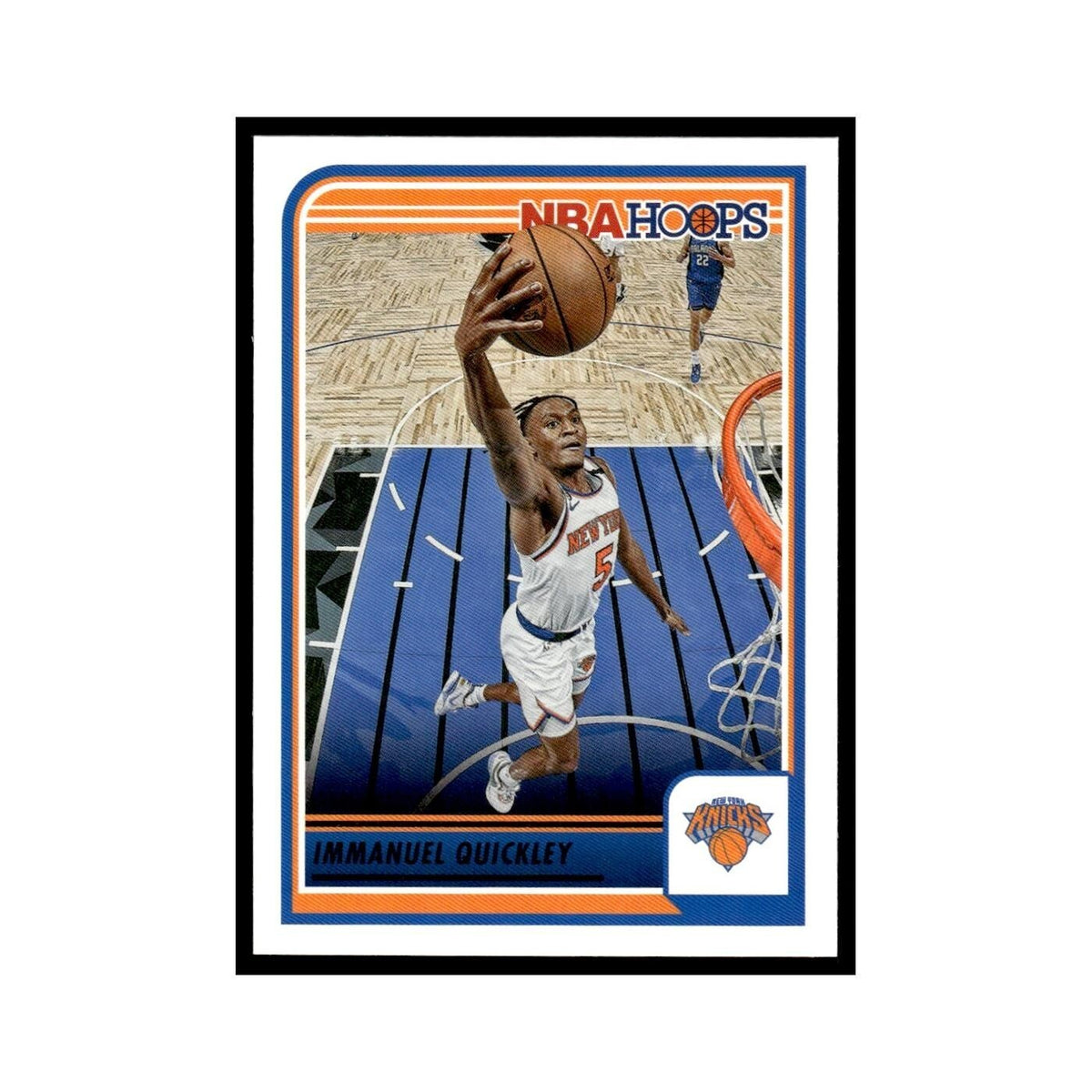 Immanuel Quickley 2023 NBA Hoops #160 New York Knicks Basketball Card NM