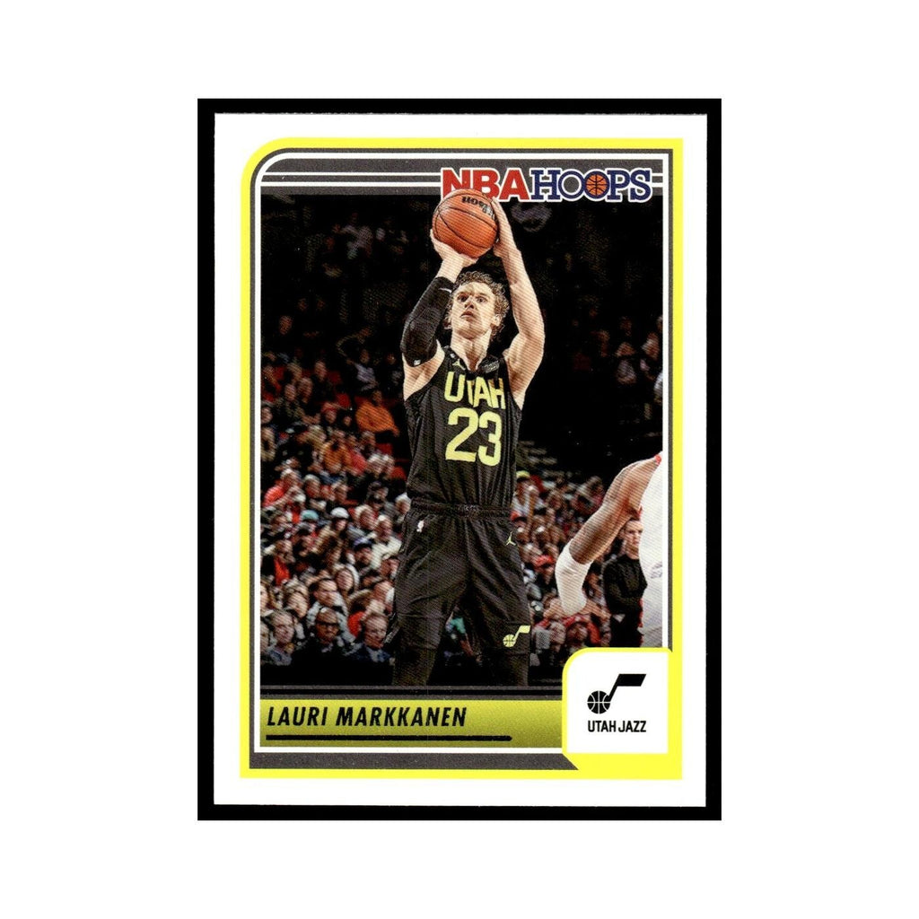 Lauri Markkanen 2023 NBA Hoops #162 Utah Jazz Basketball Card NM