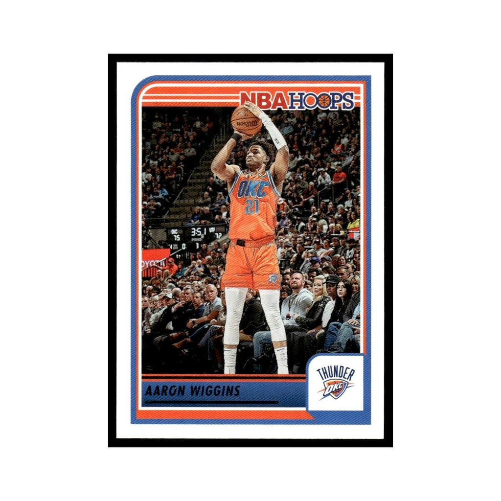 Aaron Wiggins 2023 NBA Hoops #126 Oklahoma City Thunder Basketball Card NM
