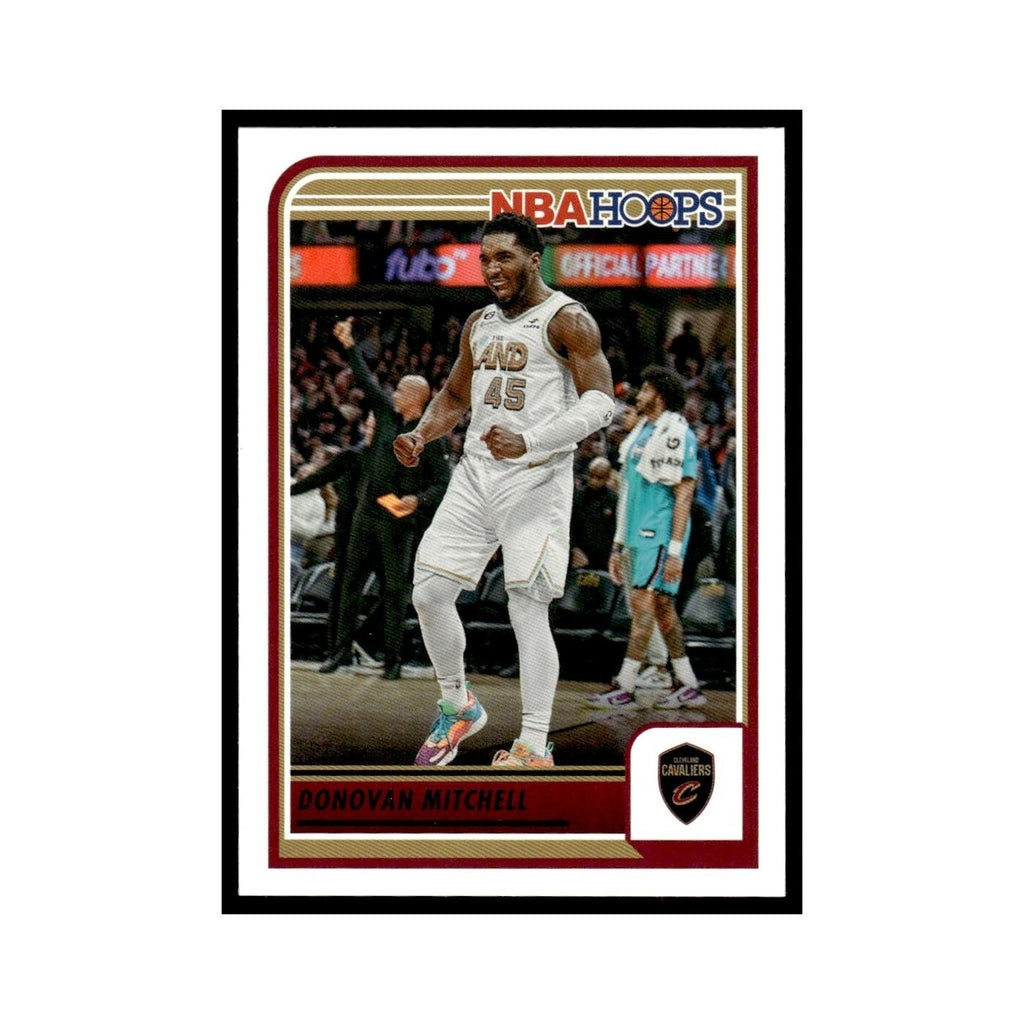 Donovan Mitchell 2023 NBA Hoops #149 Cleveland Cavaliers Basketball Card NM