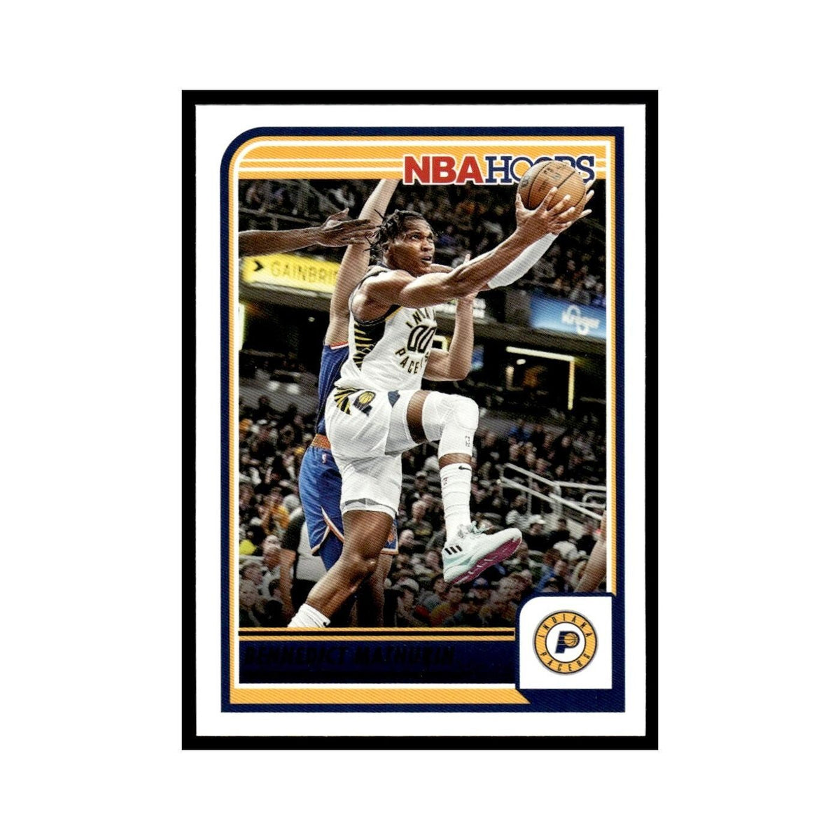 Bennedict Mathurin 2023 NBA Hoops #31 Indiana Pacers Basketball Card NM