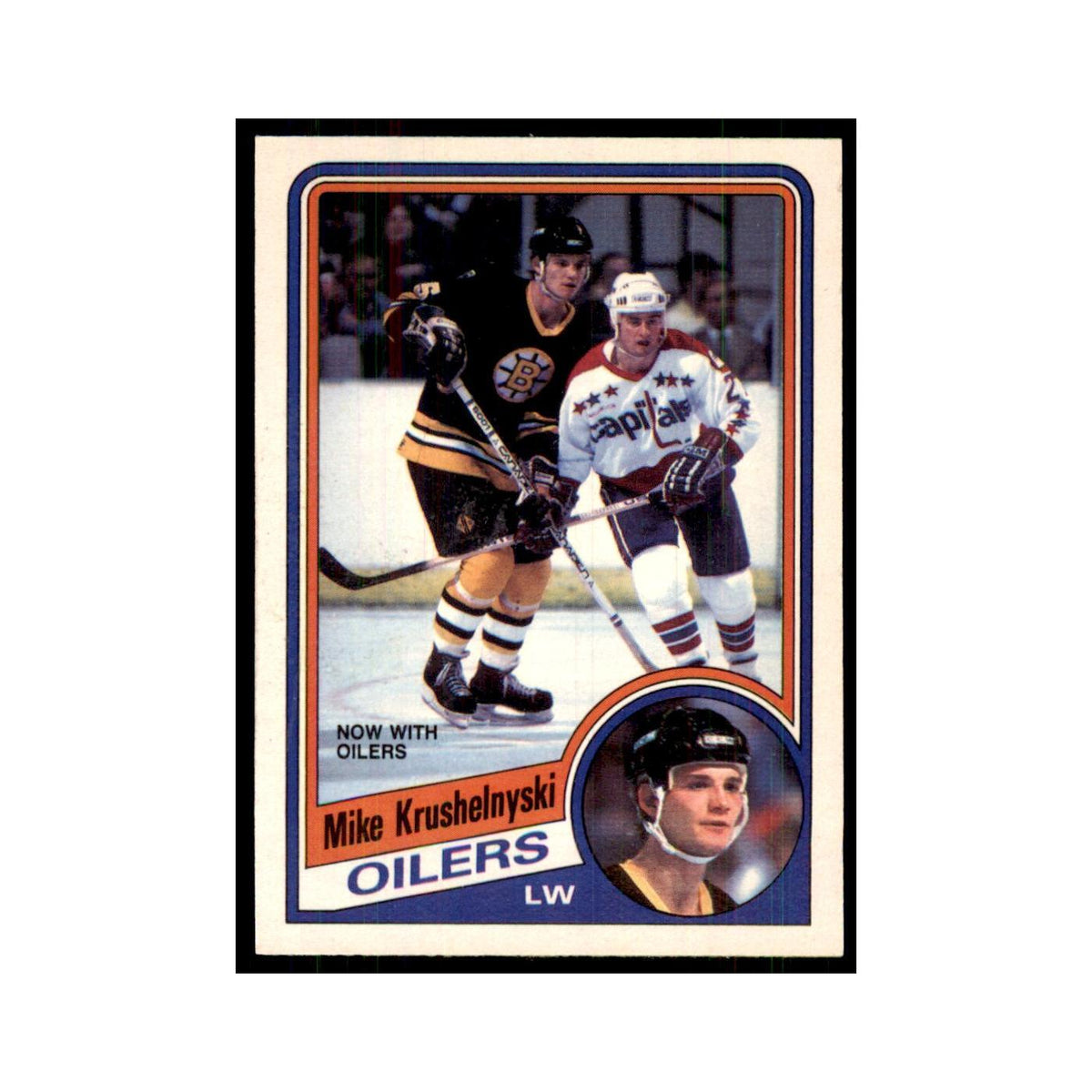 1984 O-Pee-Chee Mike Krushelnyski Edmonton Oilers #248