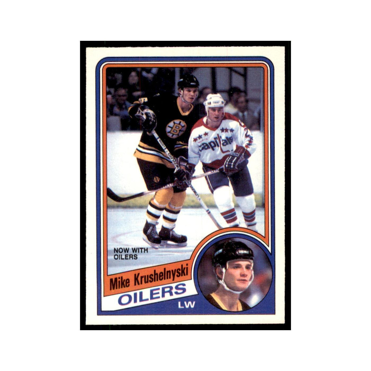 1984 O-Pee-Chee Mike Krushelnyski Edmonton Oilers #248