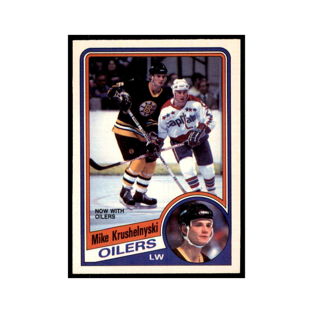 1984 O-Pee-Chee Mike Krushelnyski Edmonton Oilers #248