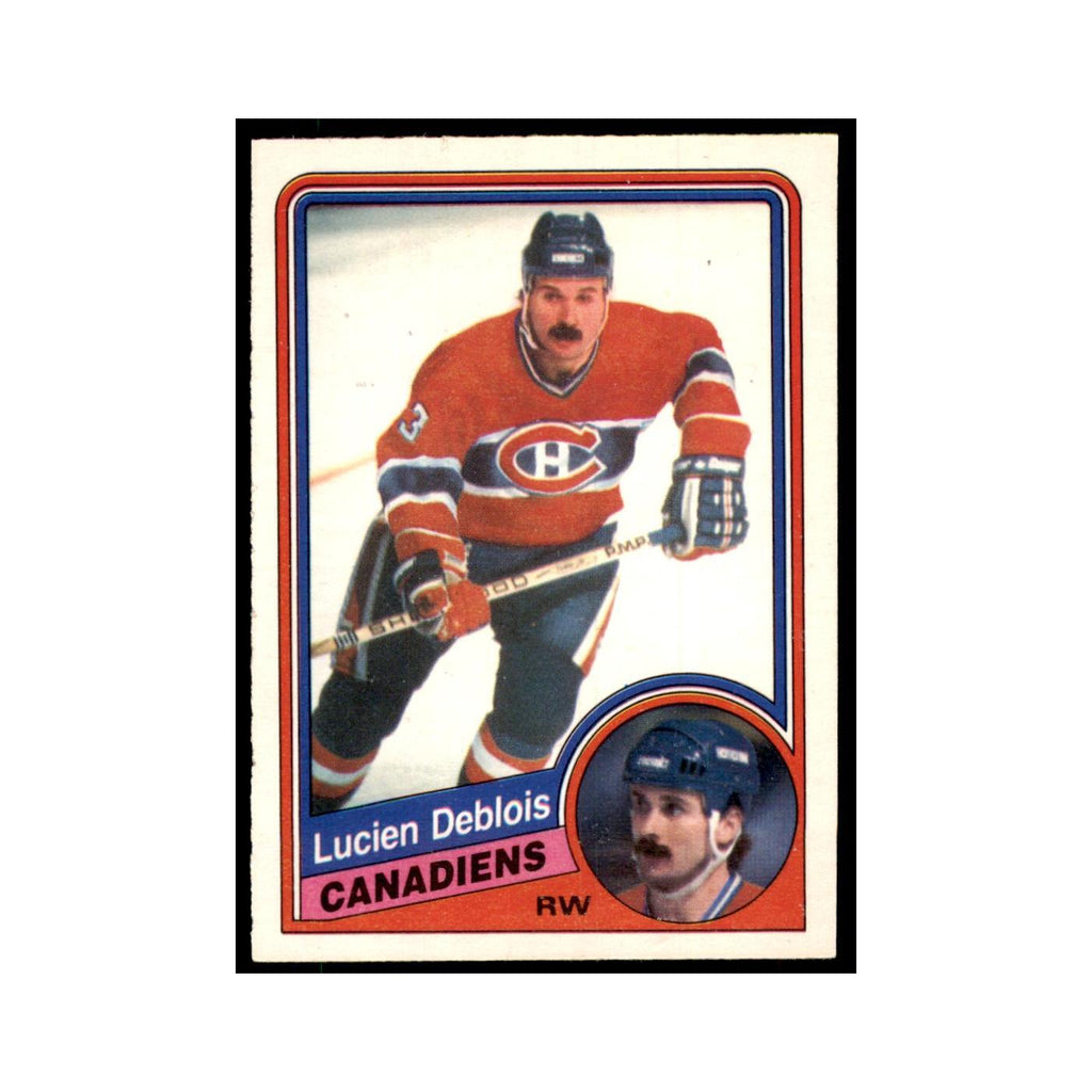 1984 O-Pee-Chee Lucien DeBlois Montreal Canadiens #260