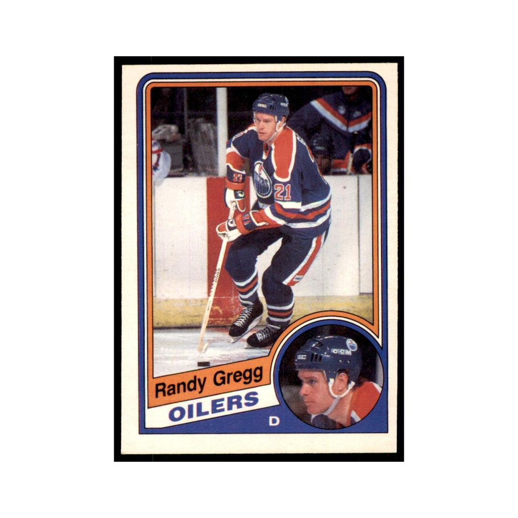 1984 O-Pee-Chee Randy Gregg Edmonton Oilers #242