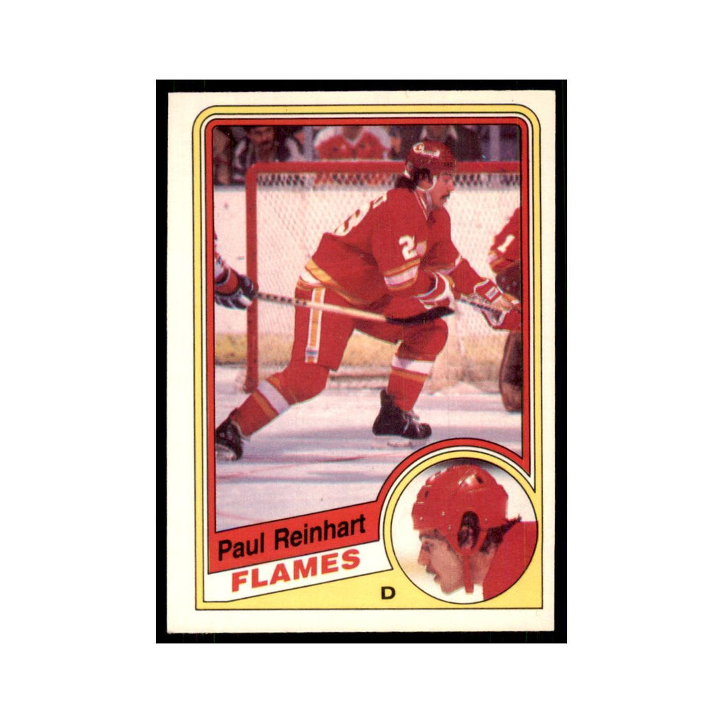 1984 O-Pee-Chee Paul Reinhart Calgary Flames #235
