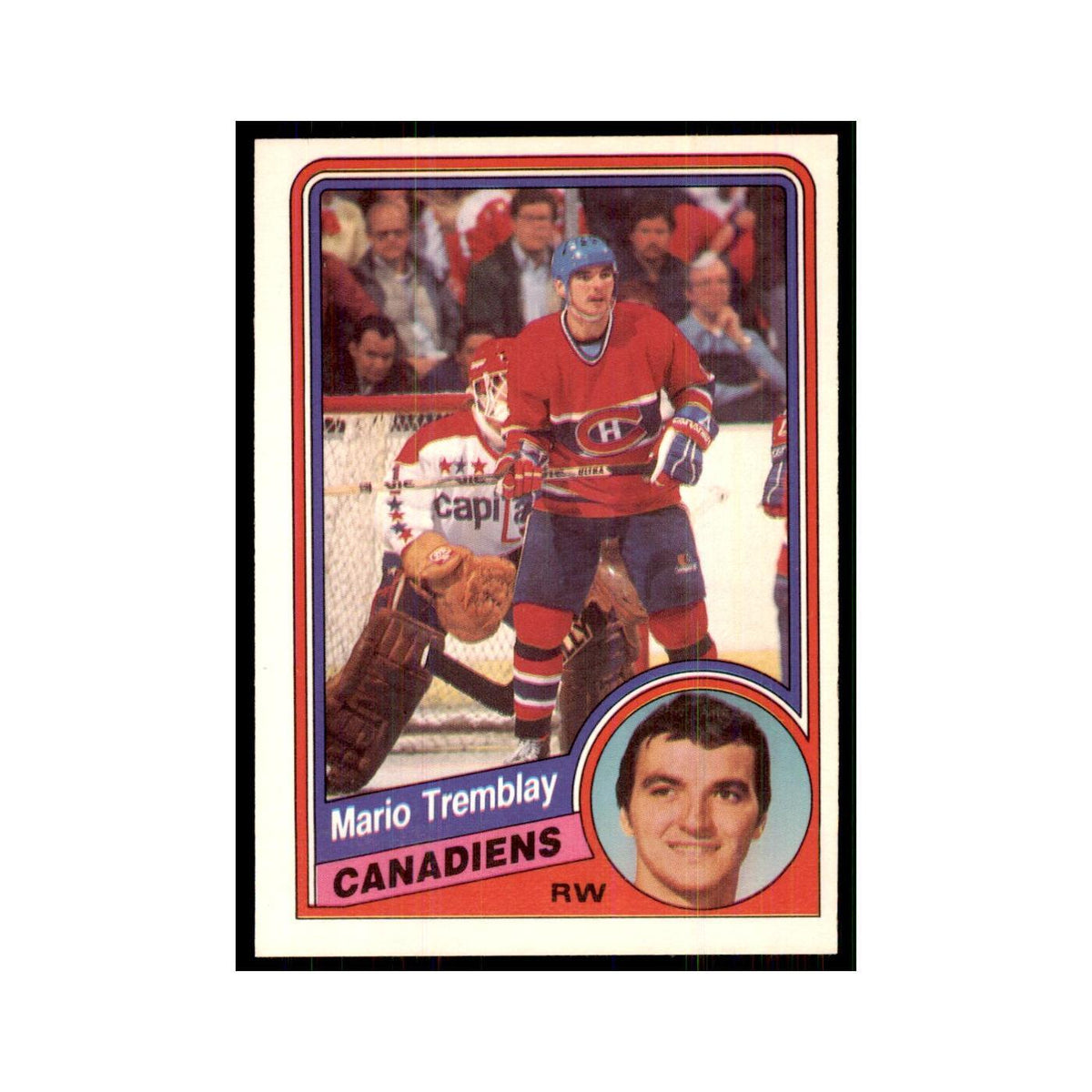 1984 O-Pee-Chee Mario Tremblay Montreal Canadiens #274