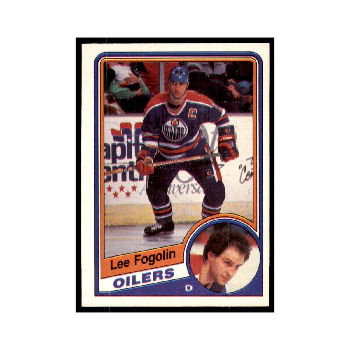 1984 O-Pee-Chee Lee Fogolin Edmonton Oilers #240