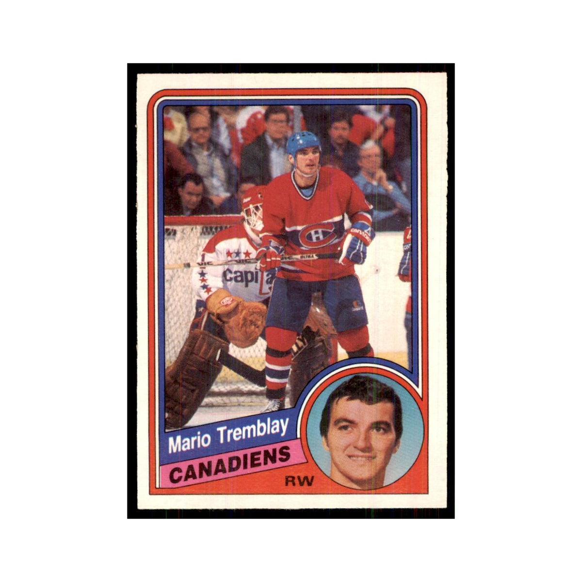 1984 O-Pee-Chee Mario Tremblay Montreal Canadiens #274