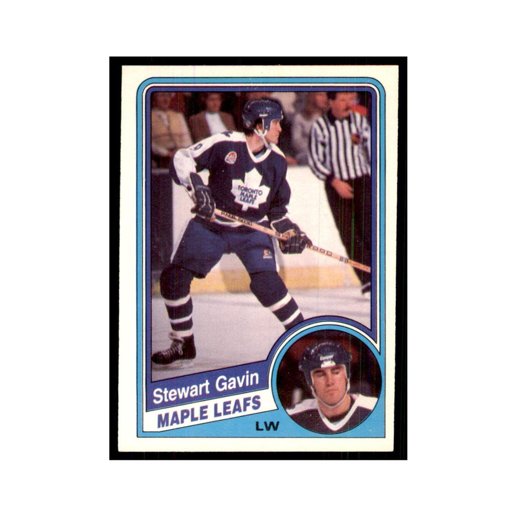 1984 O-Pee-Chee Stewart Gavin Toronto Maple Leafs #302