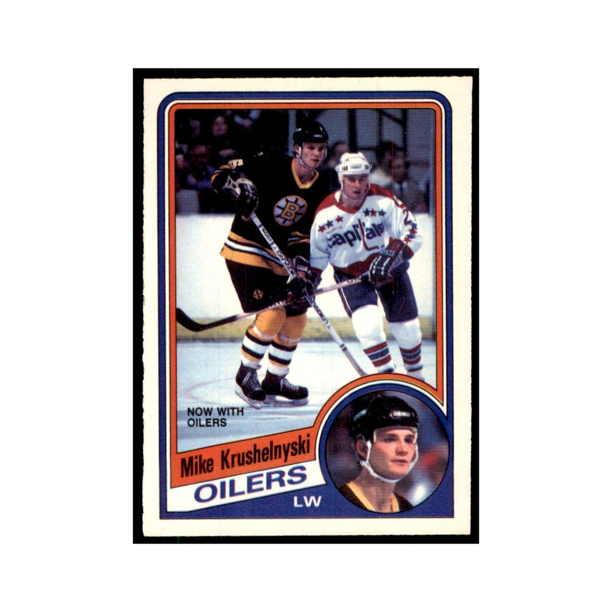 1984 O-Pee-Chee Mike Krushelnyski Edmonton Oilers #248