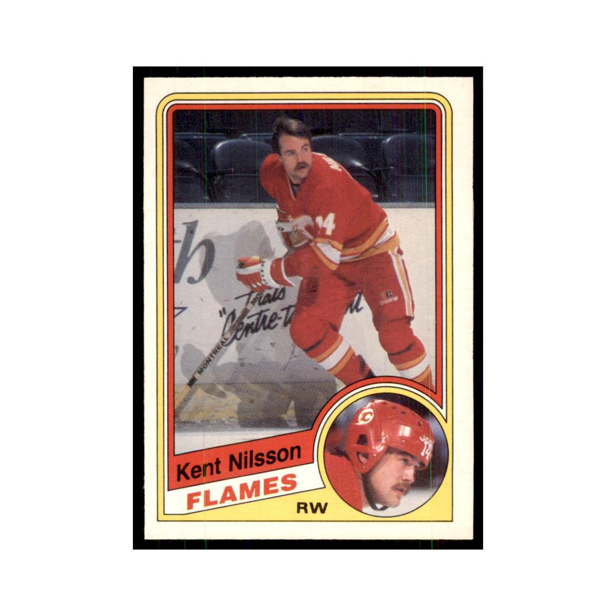 1984 O-Pee-Chee Kent Nilsson Calgary Flames #232