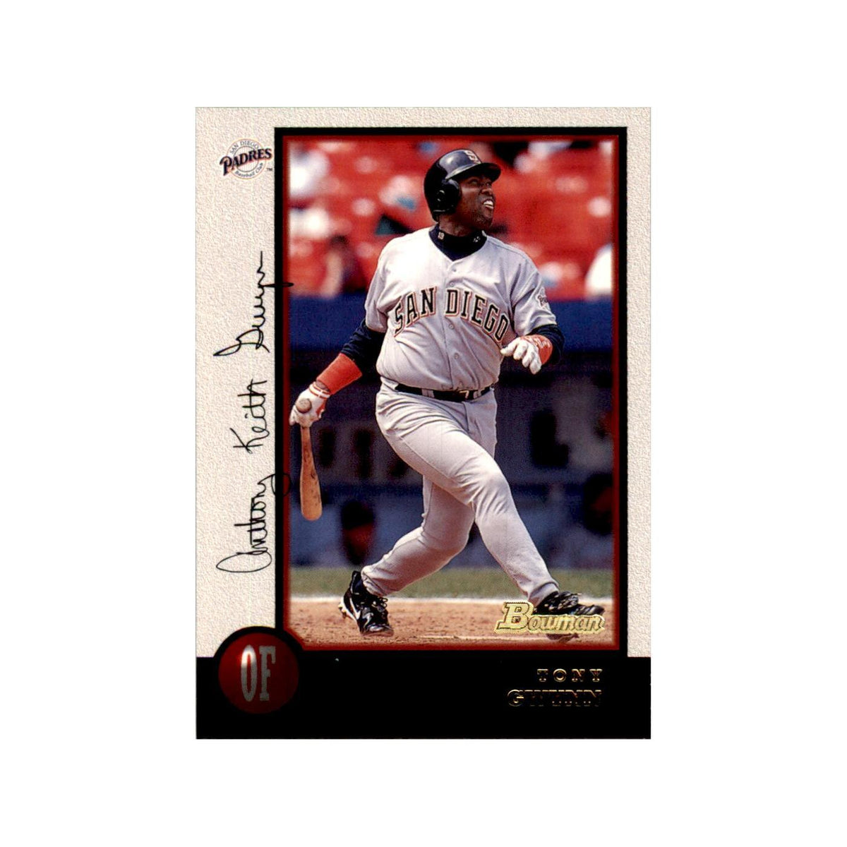 1998 Bowman Tony Gwynn Baseball Cards #22