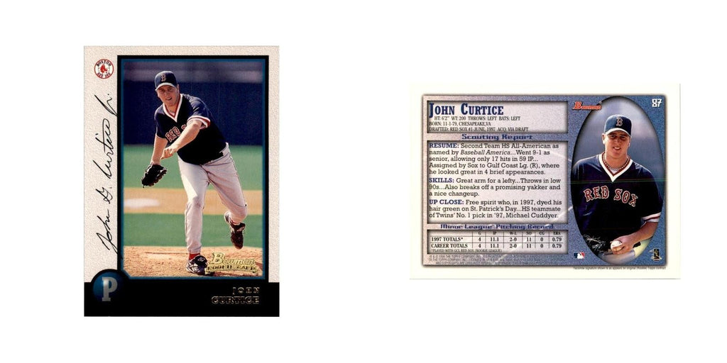 1998 Bowman John Curtice Baseball Cards #87