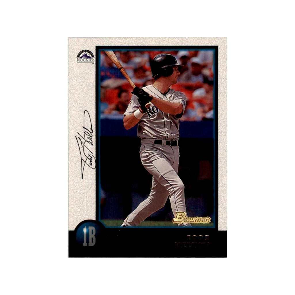 1998 Bowman Todd Helton Baseball Cards #119