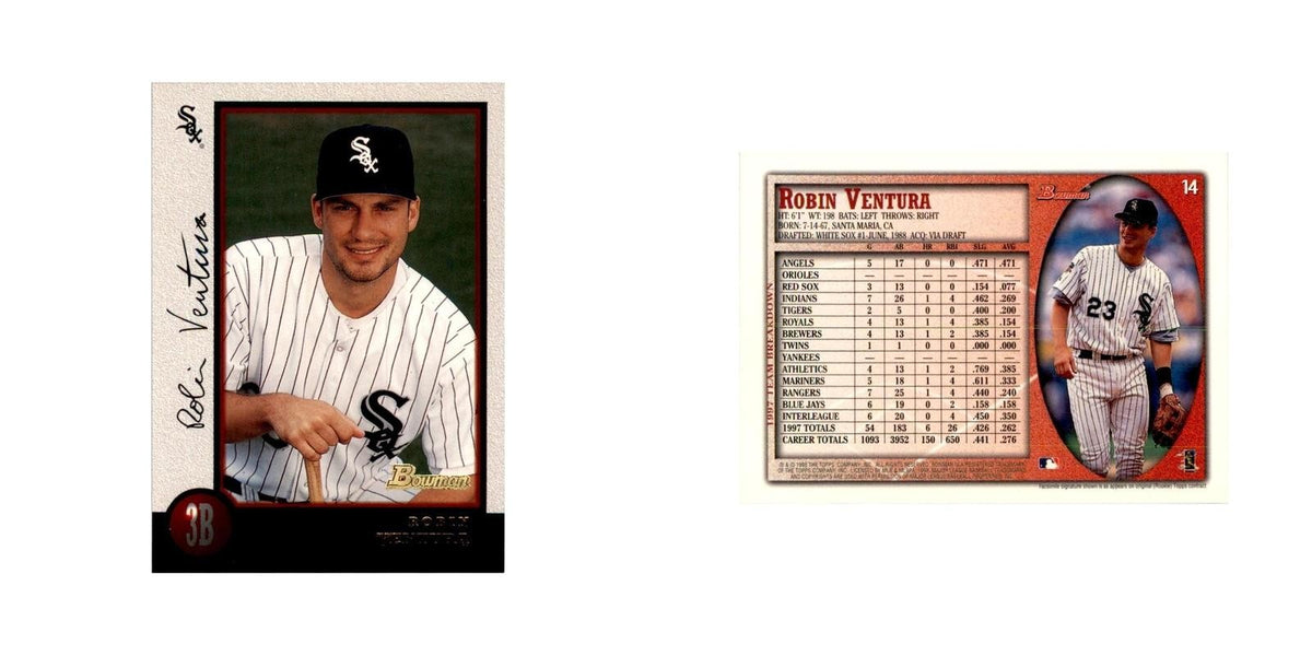 1998 Bowman Robin Ventura Baseball Cards #14