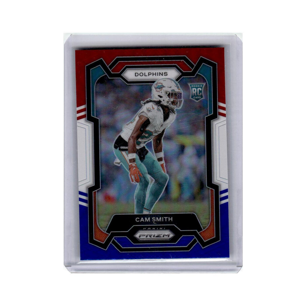 Cam Smith Rookie 2023 Panini Prizm Red White Blue #364 Miami Dolphins NM