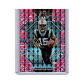 Jonathan Mingo Rookie 2023 Panini Mosaic Camo Pink #336 Carolina Panthers NM