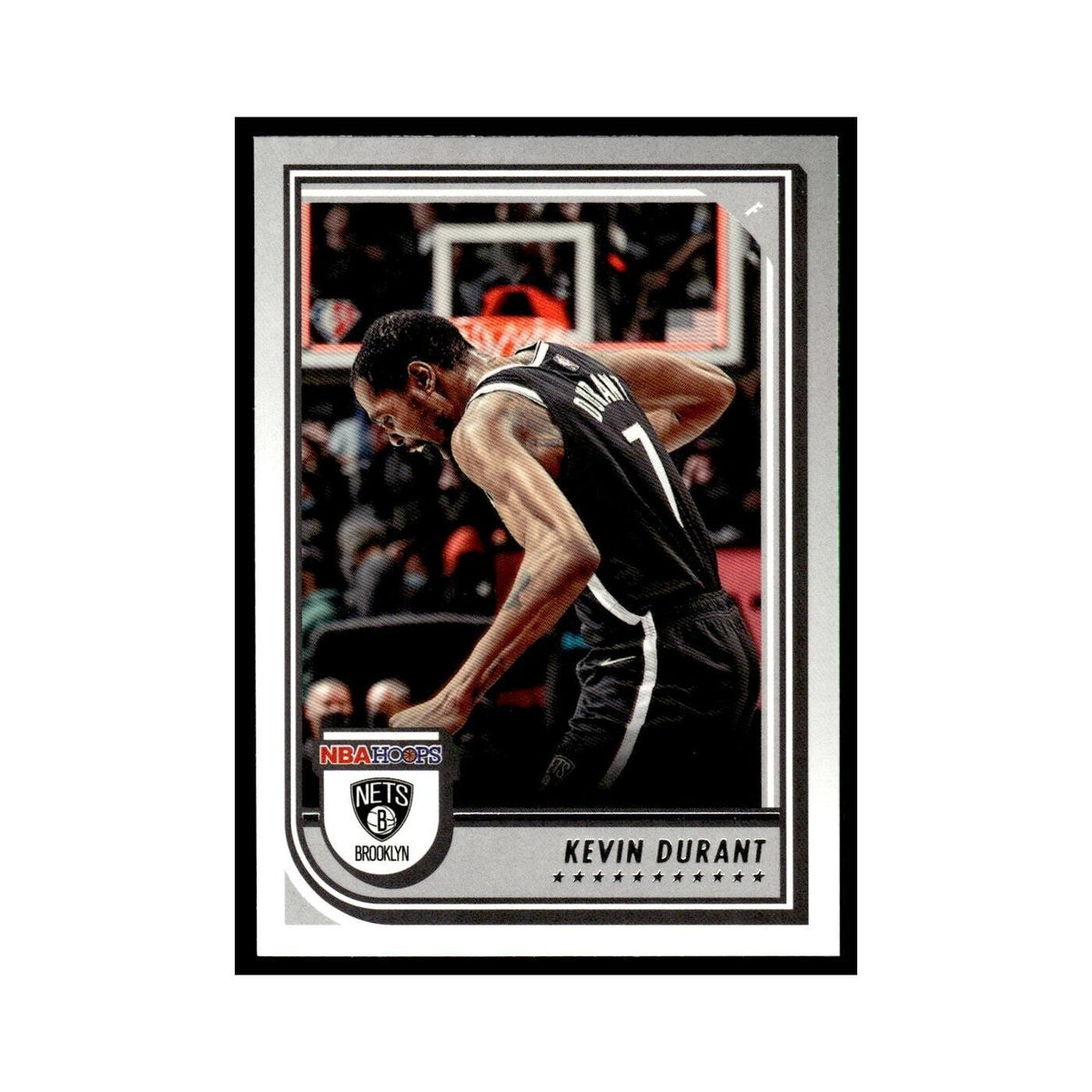 Kevin Durant 2022 NBA Hoops #10 Brooklyn Nets Basketball Card NM