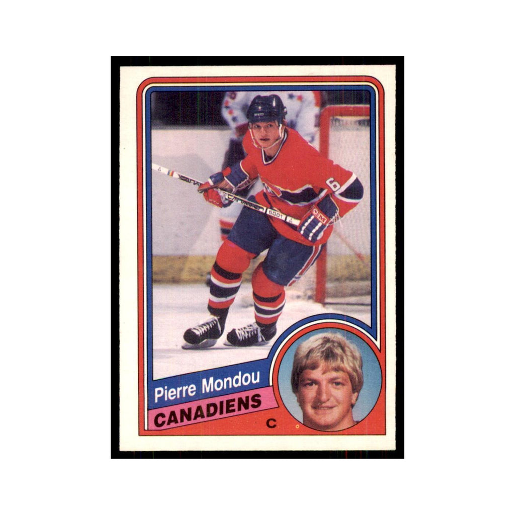 1984 O-Pee-Chee Pierre Mondou Montreal Canadiens #266