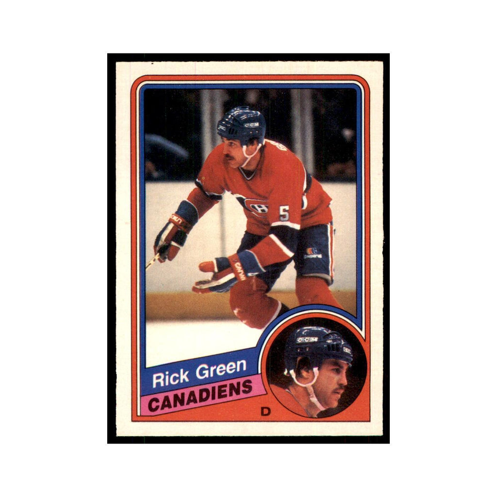 1984 O-Pee-Chee Rick Green Montreal Canadiens #262