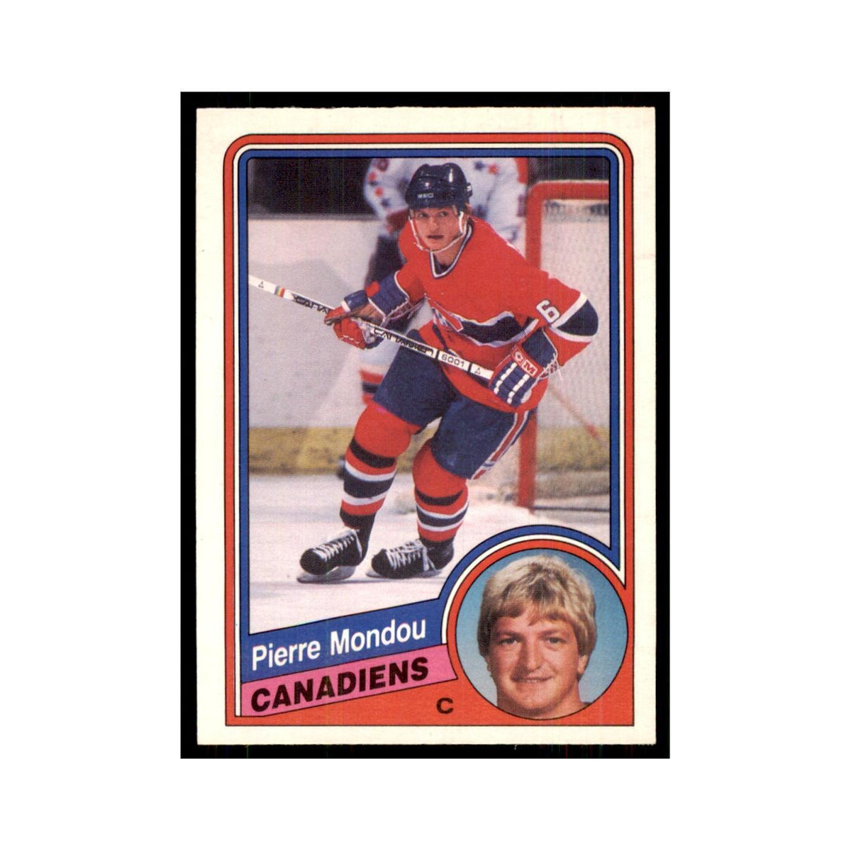 1984 O-Pee-Chee Pierre Mondou Montreal Canadiens #266