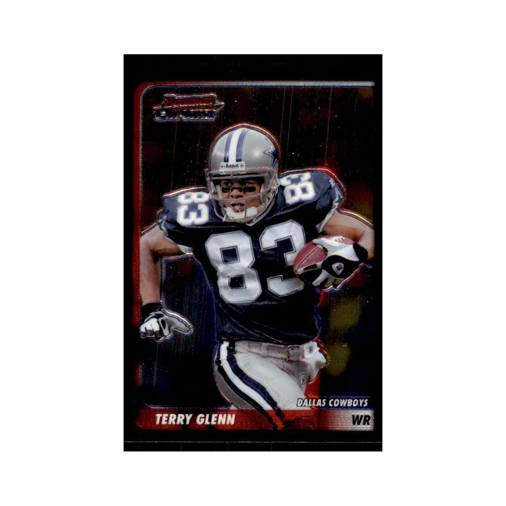 2003 Bowman Chrome Terry Glenn Football Cards #101