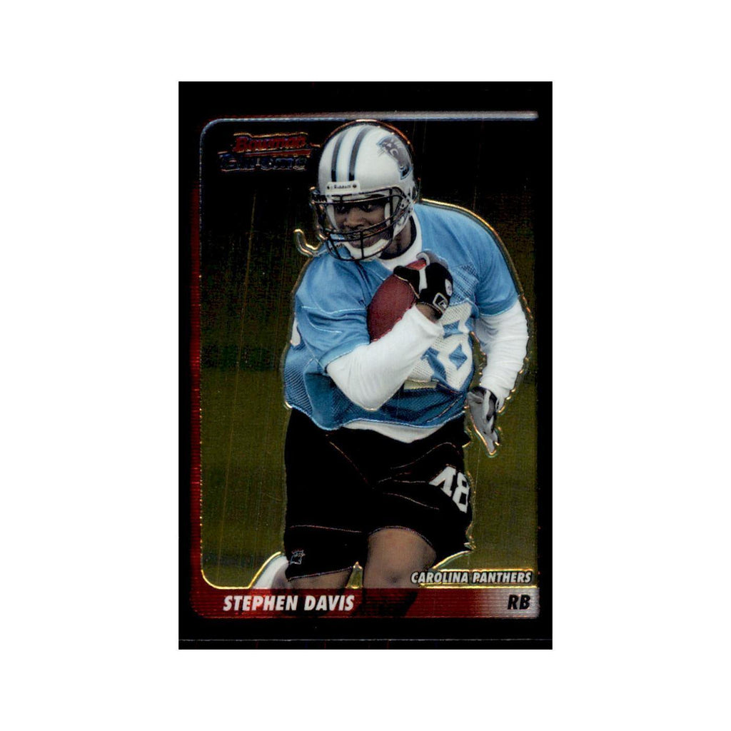 2003 Bowman Chrome Stephen Davis Football Cards #16