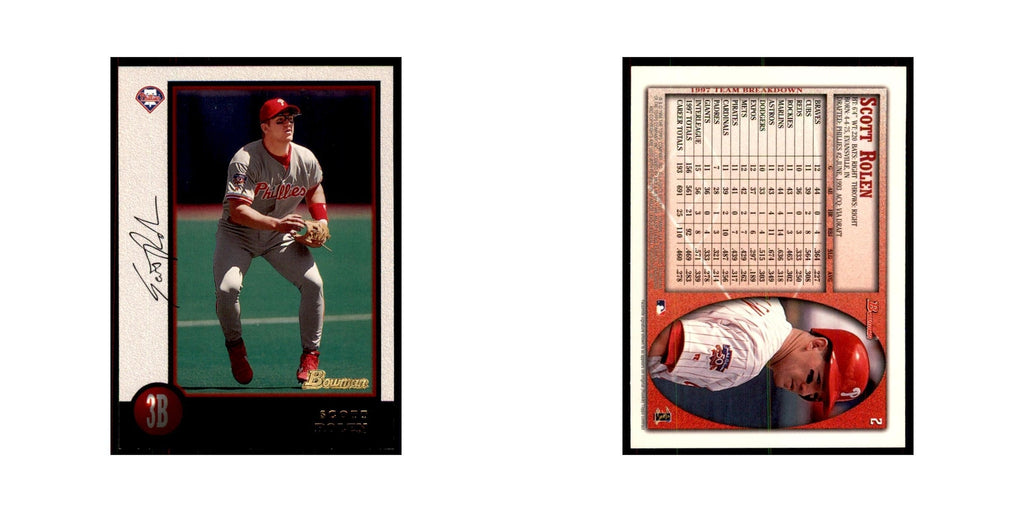 1998 Bowman Scott Rolen Baseball Cards #2
