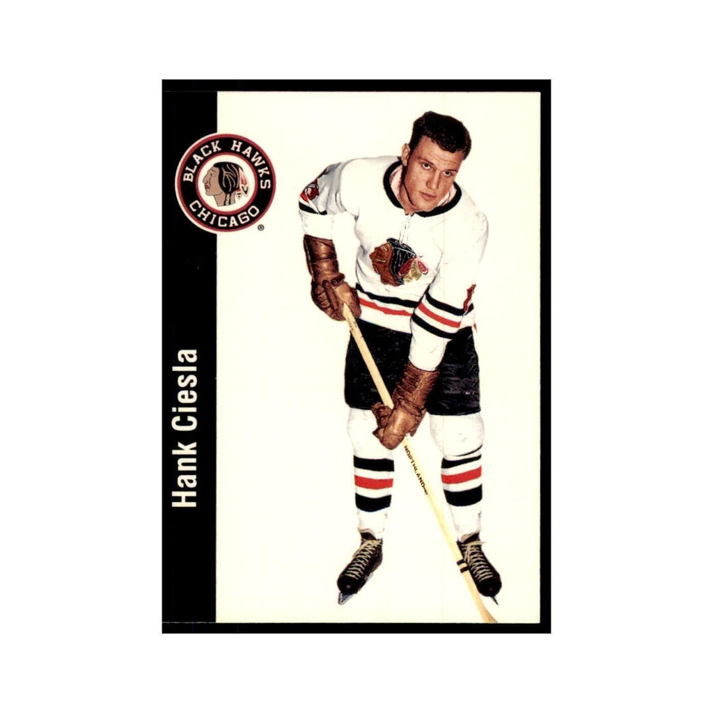 1994 Parkhurst Missing Link 1956-57 Hank Ciesla Chicago Blackhawks #29