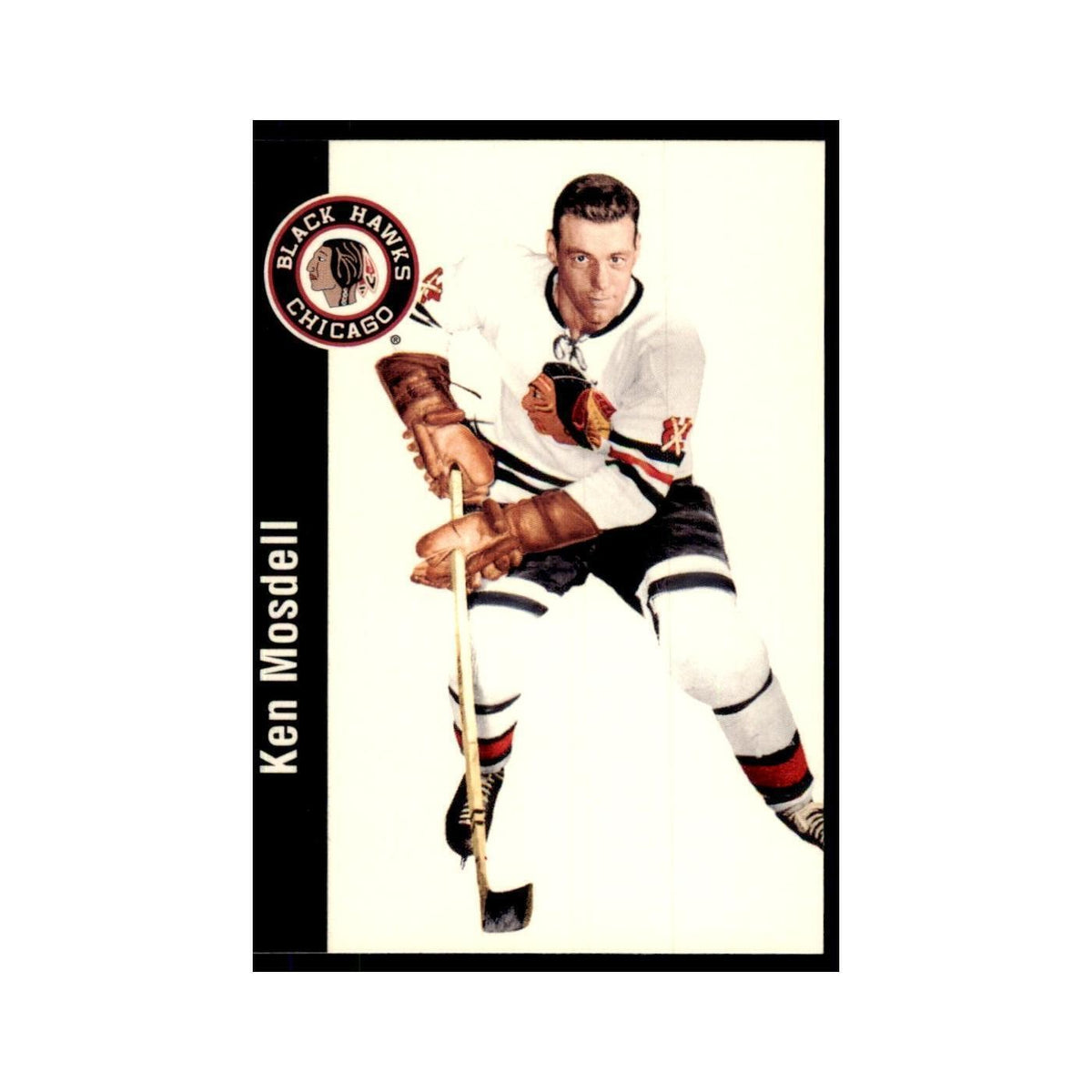 1994 Parkhurst Missing Link 1956-57 Ken Mosdell Chicago Blackhawks #41