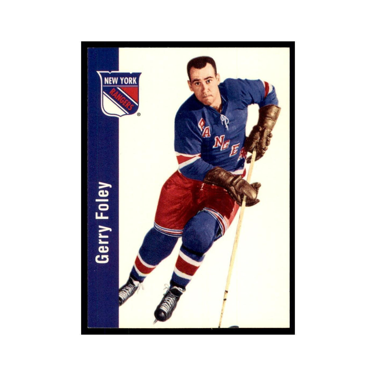 1994 Parkhurst Missing Link 1956-57 Gerry Foley New York Rangers #94