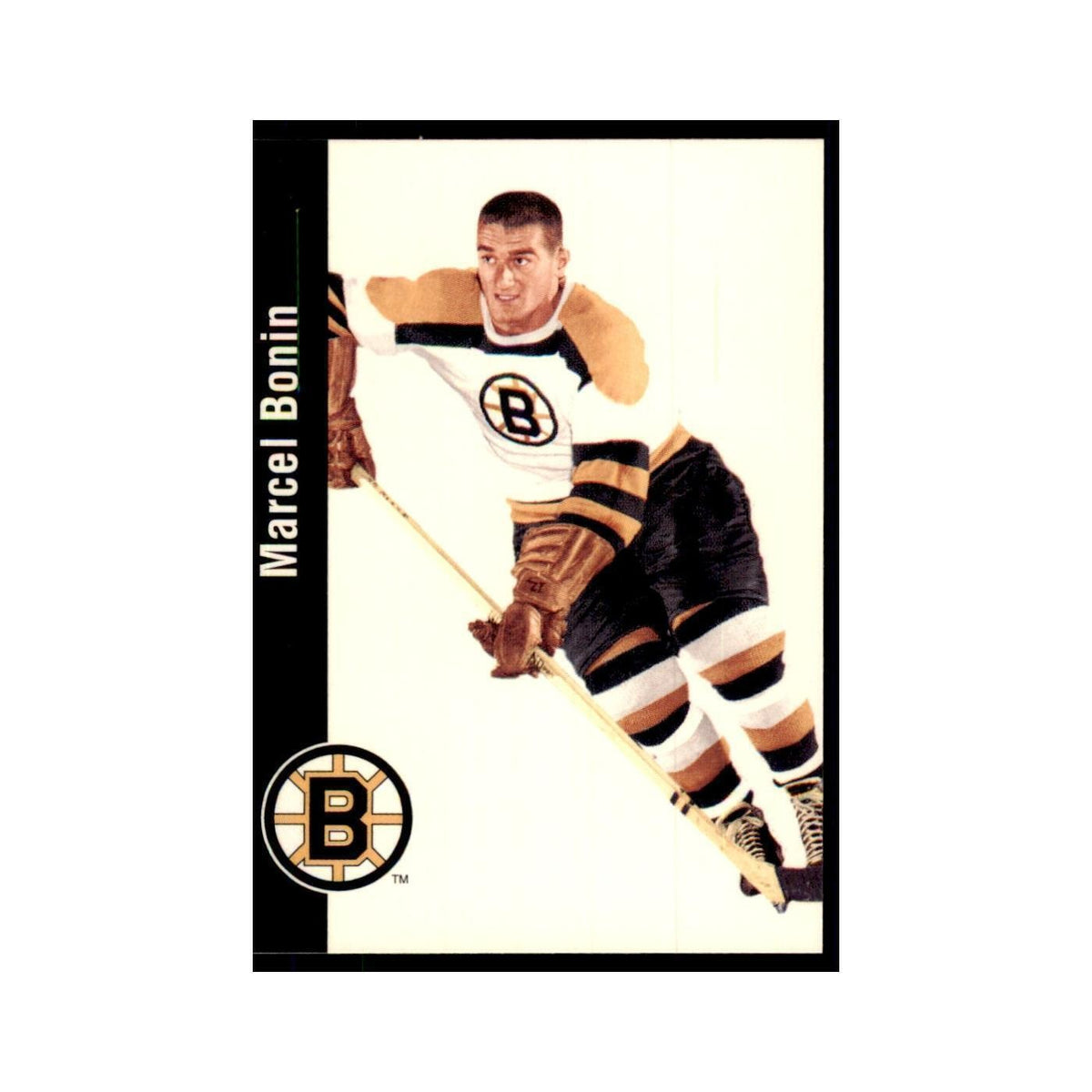 1994 Parkhurst Missing Link 1956-57 Jerry Toppazzini RC Toronto Maple Leafs #1