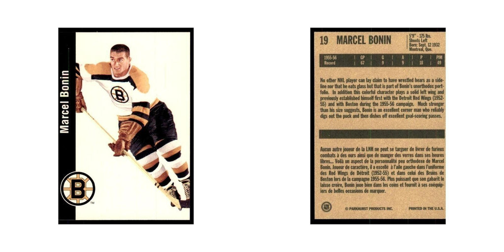 1994 Parkhurst Missing Link 1956-57 Jerry Toppazzini RC Toronto Maple Leafs #1