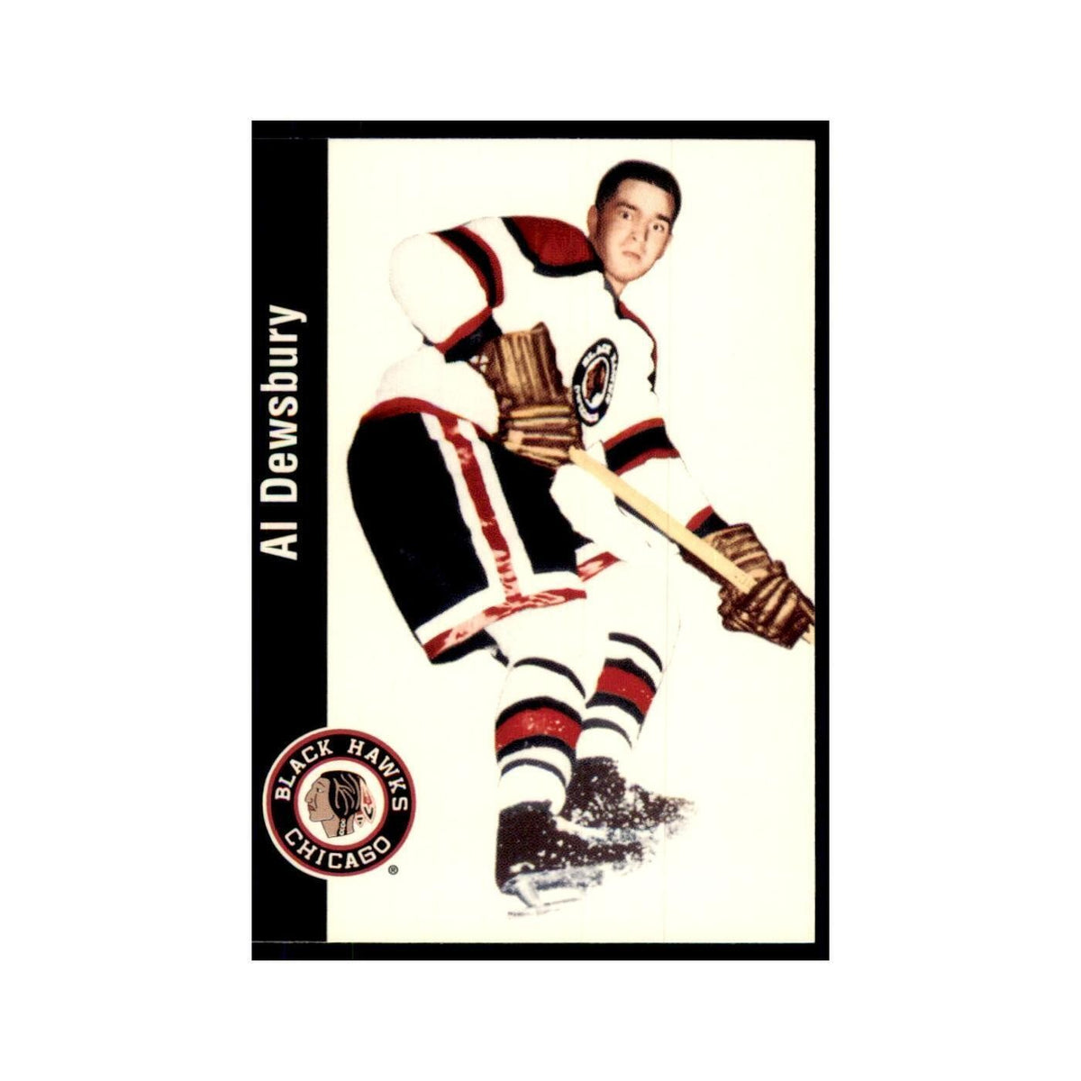 1994 Parkhurst Missing Link 1956-57 Al Dewsbury Chicago Blackhawks #22